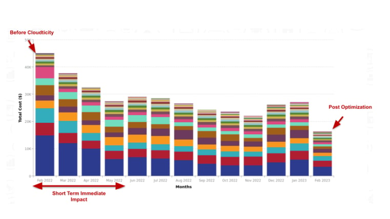 Cost Optimization ROI graphic